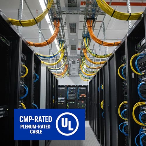 Cable Ethernet JAVEX CAT6A F/UTP 500FT Azul miniatura 3