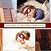 Yelioio Cute Silk Sleep Mask, 1PACK Kids Eye Mask with Lightweight Adjustable Strap for Sleeping Boys Girls Women Men Travel Party Supplies
