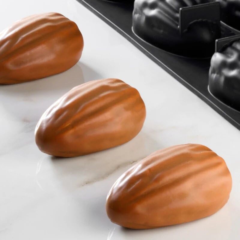 Pavoni Molde silicona Almond PX43133 12 porciones individuales de 120 ml - Pavoflex Emmanuele Forcone