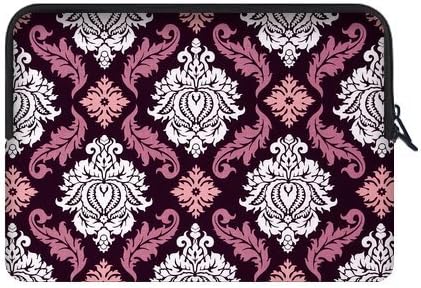 Superior Neoprene Damask Sleeve Case for All Laptop 15.4" 15.6"