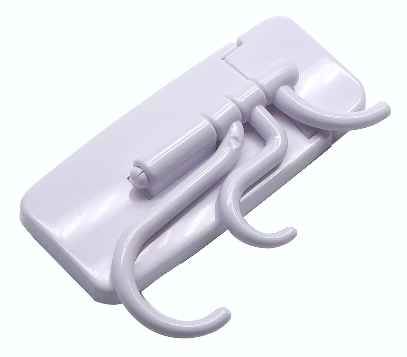Amtech White W8301 Self-Adhesive Hanging Hook With Swivel Arms