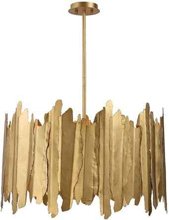Uttermost Golden - 8 Light Pendant-18 Inches Tall and 28 Inches Wide