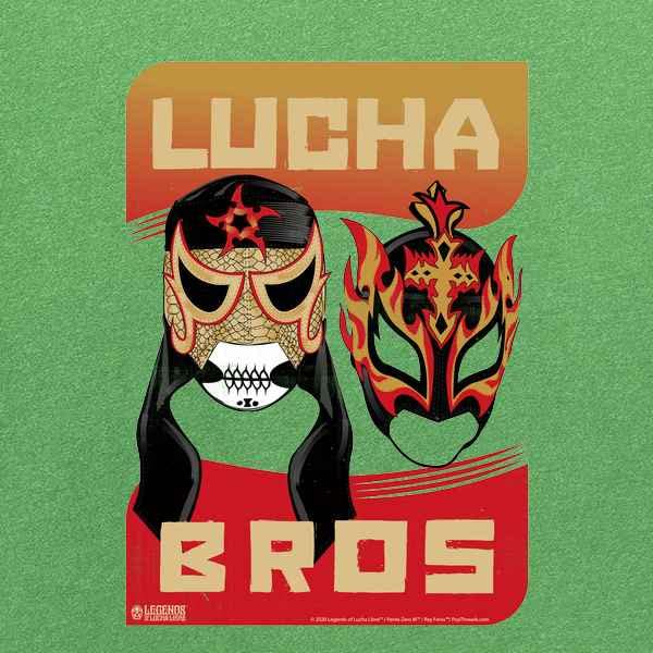 Pop Threads Lucha Bros Masks Penta Zero M Fenix Lucha Libre Youth Kids Girl Boy T-Shirt2