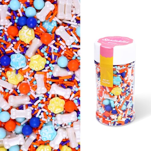 Sugadeko Dog Paw & Bone Birthday Sprinkles