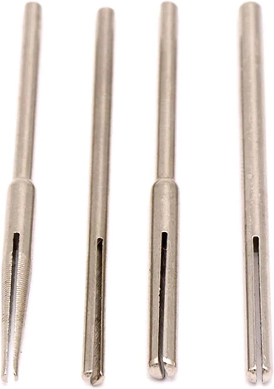 Sandpaper Split Clamp Bar Sandpaper Grinding for Head Long Abrasive Holder Clip Fixing Rod Split Mandrels Split Mandrels Sandpaper Clamp Abrasive