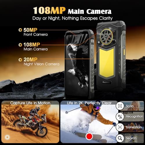 Blackview Rock 5 Smartphone 20000mAh Battery 6.78" 120Hz 108MP Camera - 5