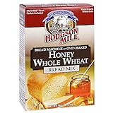 Hodgson Mill Honey Whole Wheat Bread Mix, 16 Ounce Makes 1 Loaf, Wholesome Baking and Cooking Ingredients for Home Cooks and Whole Grains