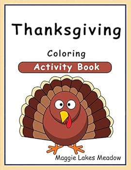 Paperback Thanksgiving Coloring Activity Book