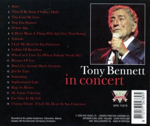 Vista 2 de In Concert - I Left My Heart in San Fran