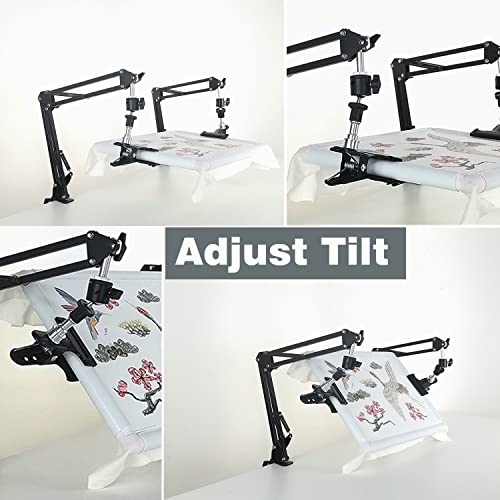 Image of Embroidery Scroll Frame Stand (2P) Adjust Cross Stitch Frame Stand Rotated Embroidery Frame Stand ,Cross Stitch Scroll Frame Stand Suitable for Cross Stitch Frame Stand Needlework Frame Stand