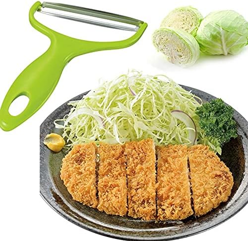 FLUORO Cooking Tools Wide Mouth Peeler Vegetables Fruit Stainless Steel Knife Cabbage Graters Salad Potato Slicer Kitchen Accessories