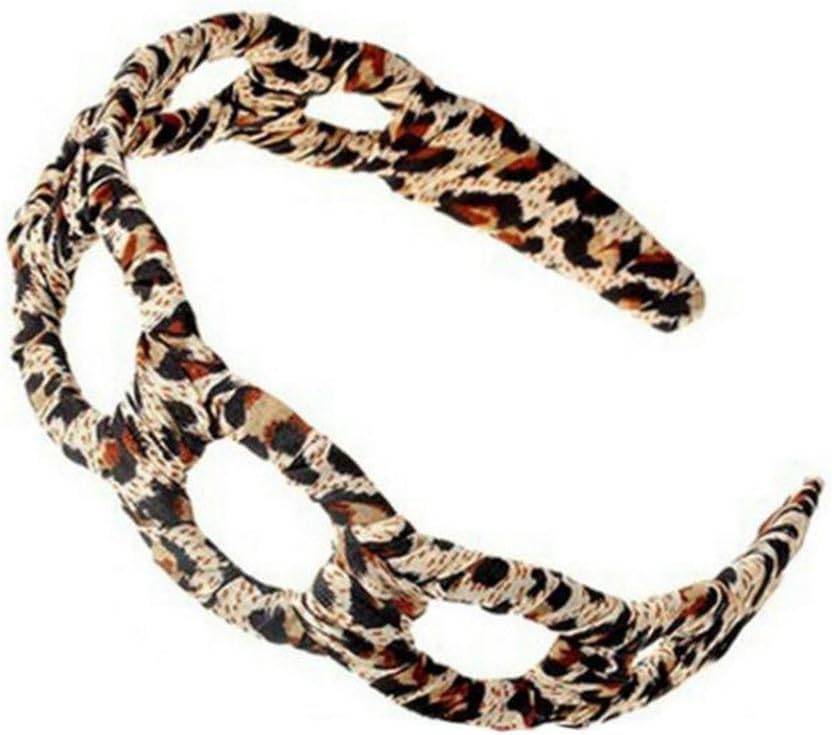 02 Pieces Hollow Printed Headband Hair Band Hoop Hair Accessories For Women & Girls-image-14