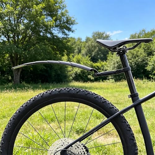 Guardabarros de bicicleta para evitar salpicaduras de barro con parafangos telescópicos de ciudad 3