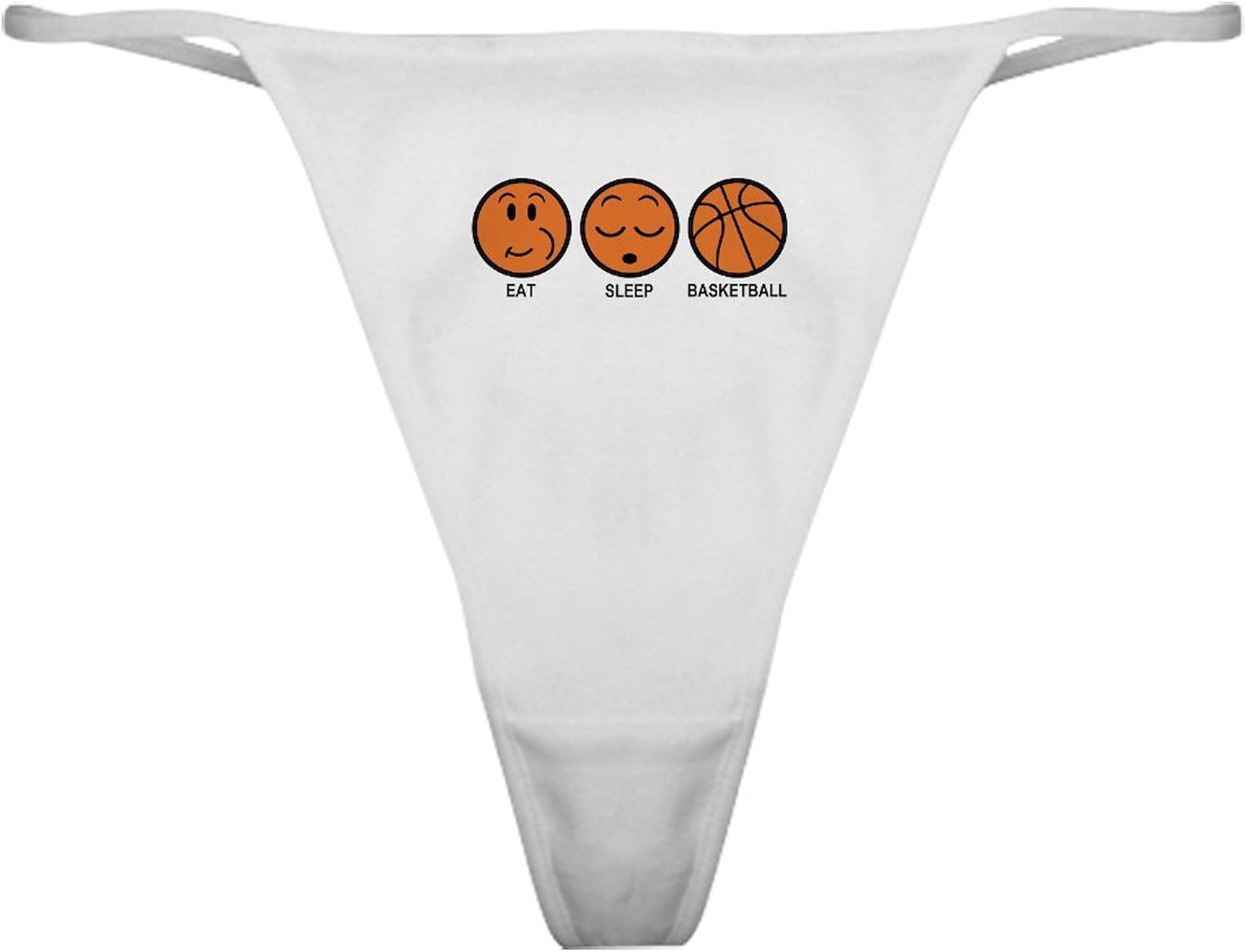 CafePress Girl Basketball Player Classic Thong Underwear, Womens Panties