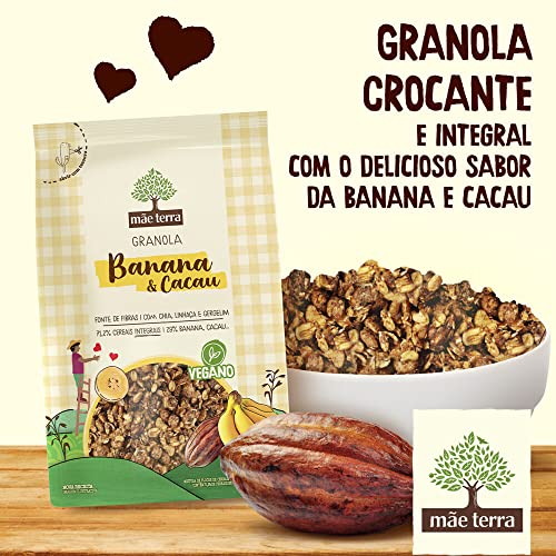 Granola Mãe Terra Banana e Cacau 800g