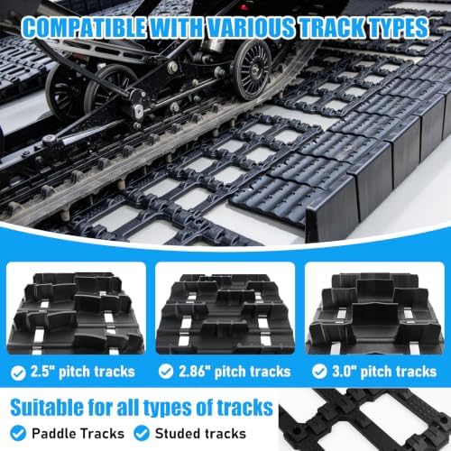 Ramp Traction Set Compatible with Caliber Snowmobile Trailer Traction System,2-Pack — 사진 3