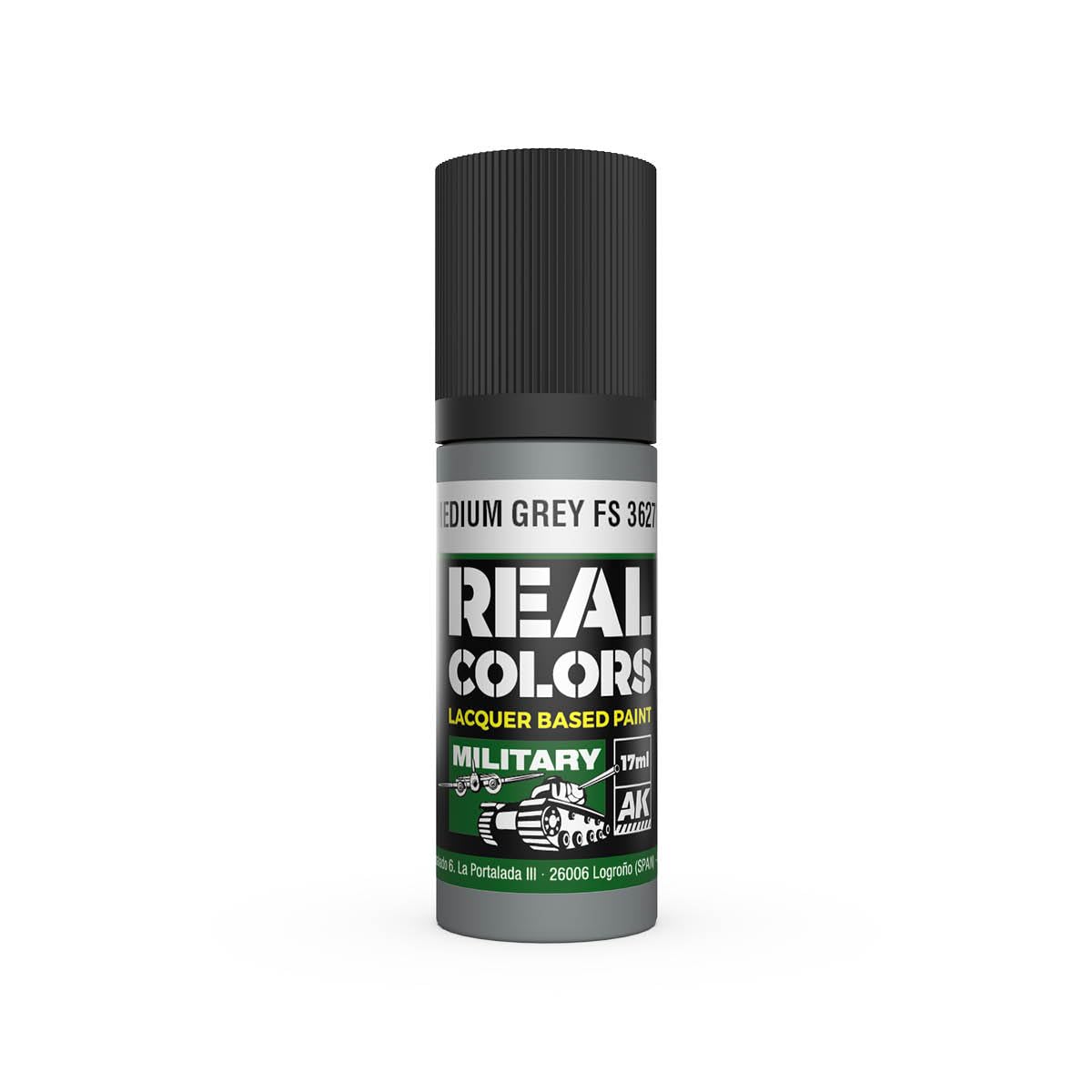 Ak Interactive Grey Ak Real Colors Rc918 Medium Fs 36270 (17Ml) (Old Rc249)