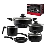 Jogo de Panelas Cerâmica Indução e Gás 5 Peças Berlim