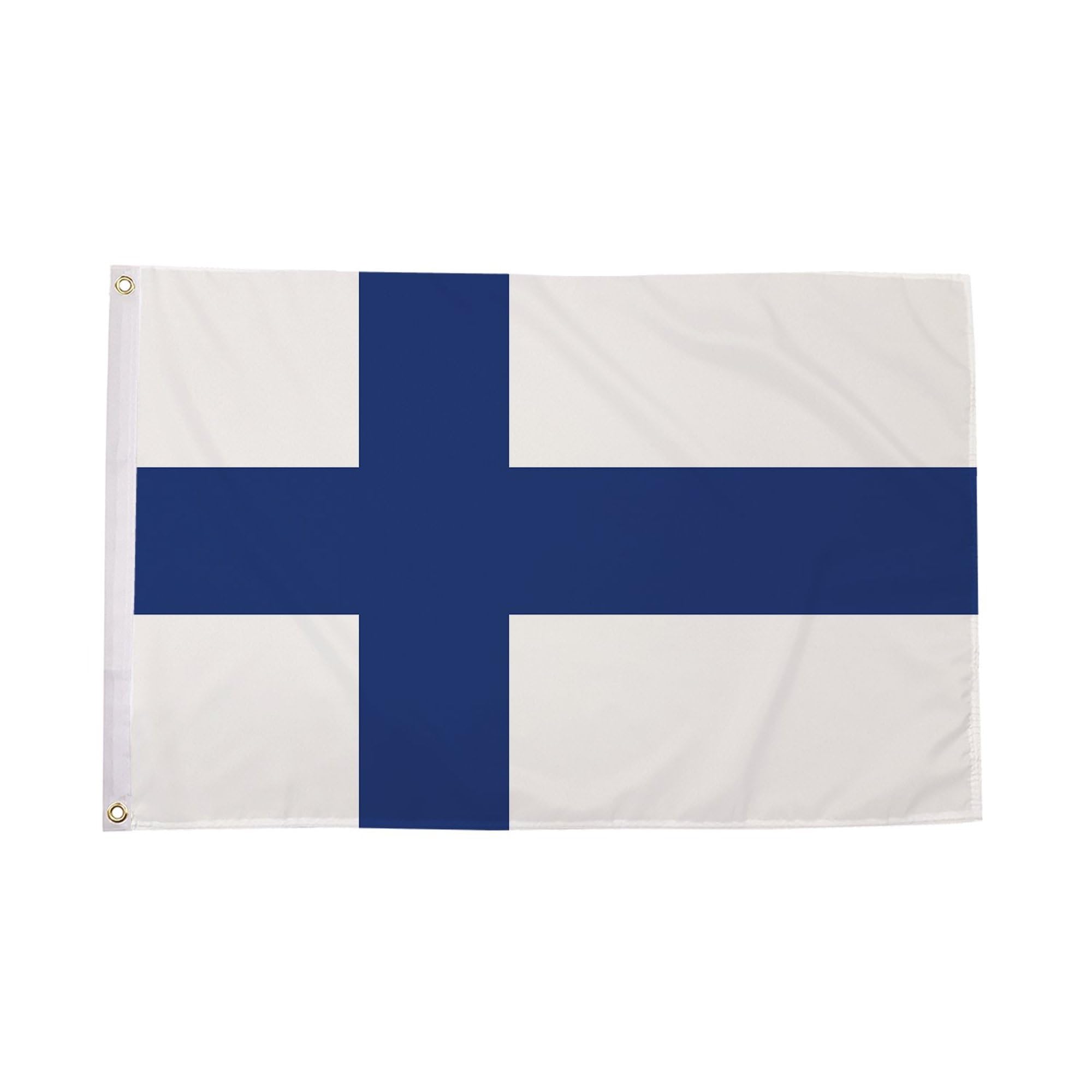 Flagtex Finland Flag 5ft x 3ft (150cm x 90cm) - Finnish National Flag for Garden Display, Weather Resistant Polyester Outdoor Flag, European Country Banner — image 1