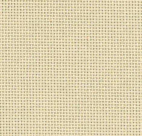 Luca-S Zweigart Bellana 20 Count Cross Stitch Fabric - Beige (264) - 39" x 55" Evenweave Material For Embroidery And Cross Stitch
