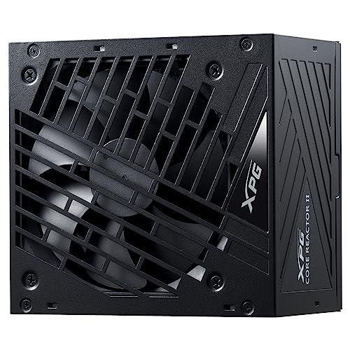 Image of XPG Core Reactor II Modular PSU: ATX3.0-80 Plus Gold - ATX - Fully Modular Power Supply - 10 Year Warranty - 750 Watt(COREREACTORII750G-BKCUS)