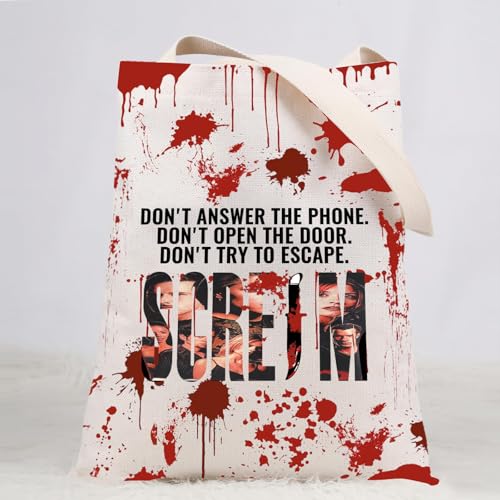 Bolso Tote Inspirado en Película de Terror miniatura 6
