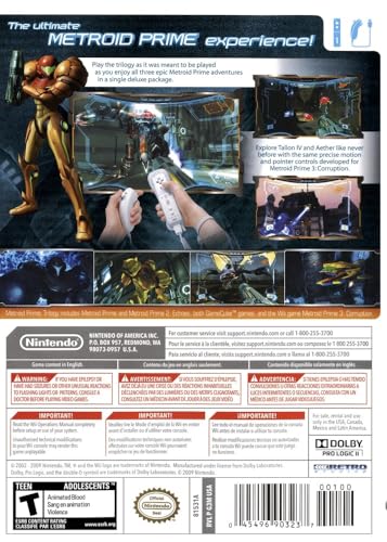 Image of Metroid Prime: Trilogy - Nintendo Wii (Renewed)