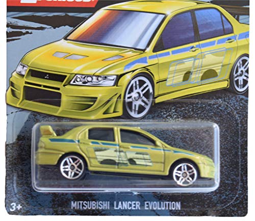 Hot Wheels Fast & Furious Mitsubishi Lancer Evolution miniatura 2