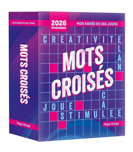 Mon année en 365 jours - 2026 - Mots Croisés