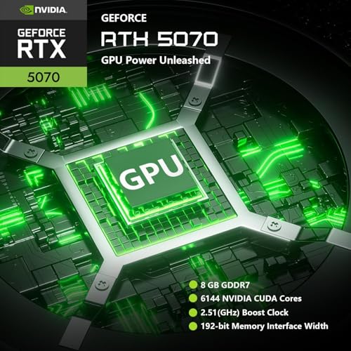 Image of Lenovo Legion 5 Gen 10 RTX 5070 Gaming Laptop, 15.1 inch WQXGA 165Hz, AMD Ryzen AI 7 350, 64GB DDR5 RAM, 2TB SSD, RGB Backlit KB, RJ-45, Wi-Fi 6, Bundle with PCO Laptop Cooler, Black, Windows 11 Home