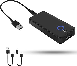 2023 Upgrade Wireless Apple CarPlay Adapter, Plug & Play, Wireless CarPlay Dongle Convert OEM Wired to Wireless CarPlay