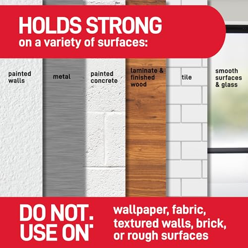 Command Picture Hanging Strips, Value Pack - 8 Sets L, 6 Sets M + 4 Sets S of Adhesive Strips - For Hanging Damage Free Framed Photos and Artwork - 4