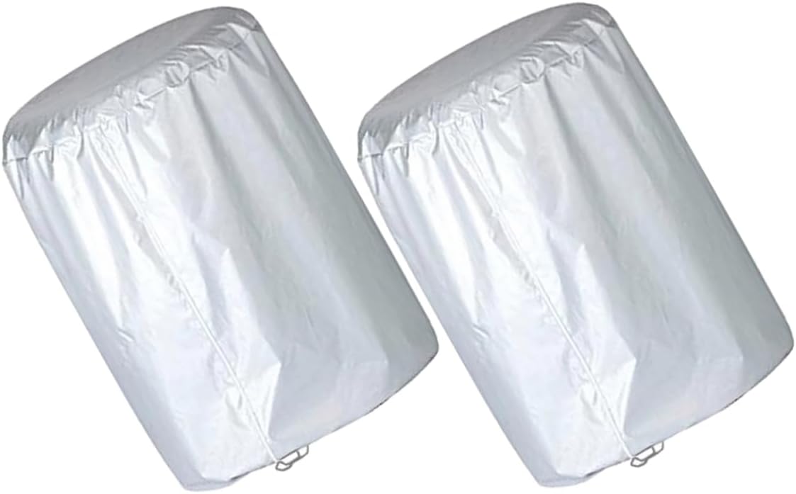 2pcs Spare Tire Cover Heavy-Duty Automotive Wheel Protector for SUV Truck Camper Trailer Uv Protection Durable Material Easy to Install