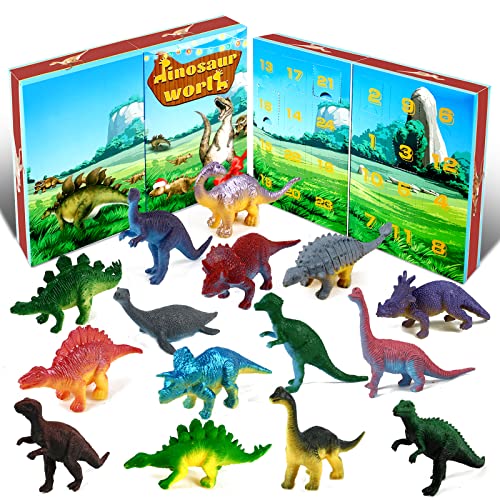 2022 Upgraded New 36Pcs Dinosaur Advent Calendar 2022 For Boys, Toddler Advent Calendar Dinosaurs Toy, 24 Days Christmas Countdown Calendars For Boys Girls Toddlers Teens #TOP1