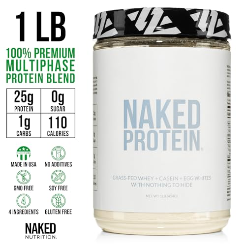 Naked Nutrition NAKEDPROTEIN Naked Protein Powder Blend - Egg, Whey And Casein Protein Blend thumb #2