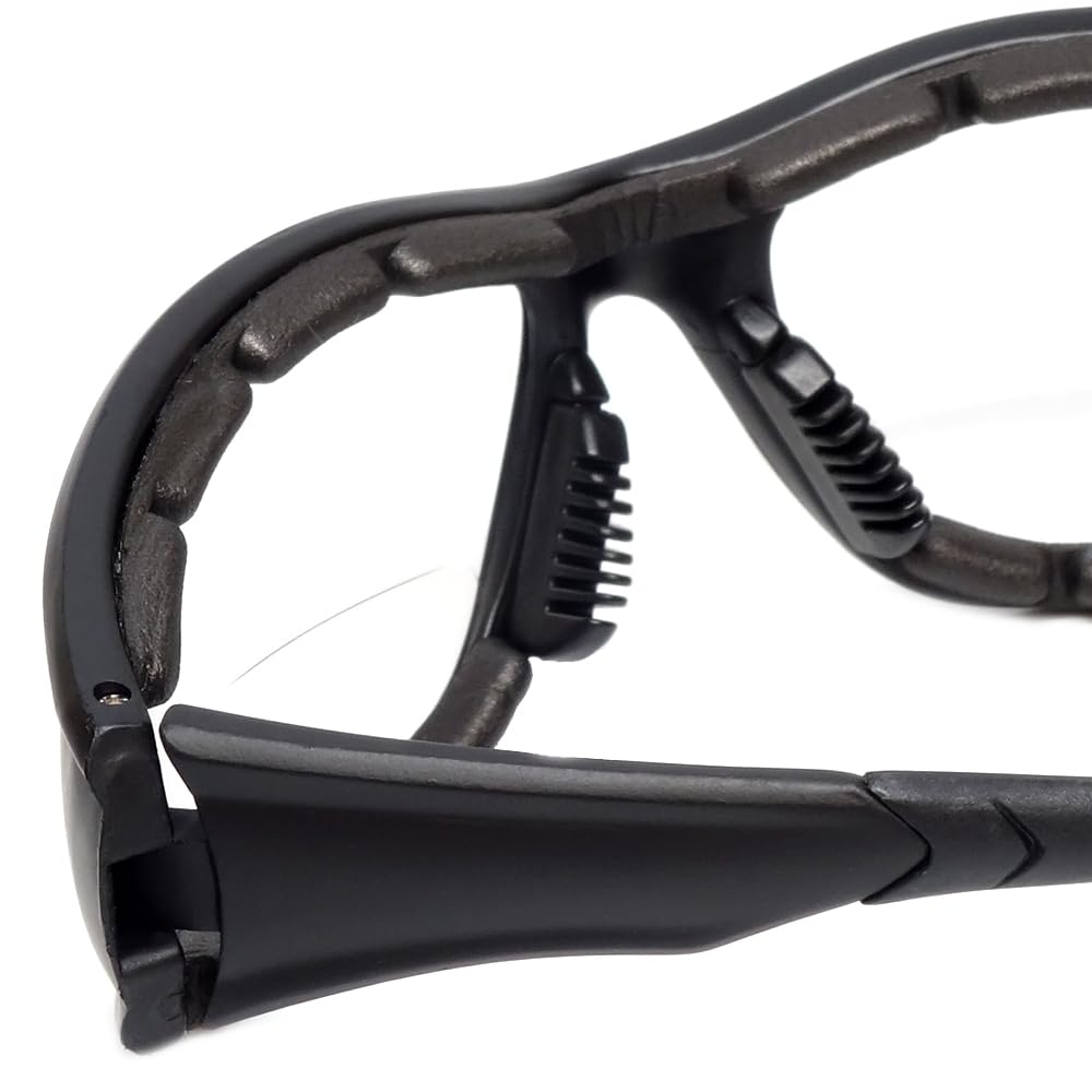 Calabria 23BF Sportster - Gafas de seguridad bifocales + 2 pulgadas de protección UV transparente inastillables | Gafas de lectura de seguridad antivaho, deslizamiento, arañazos
