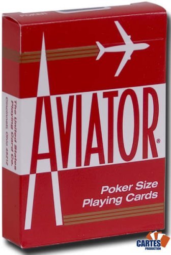 Aviator Deck-Red Back (US Playing Card Company) Cover