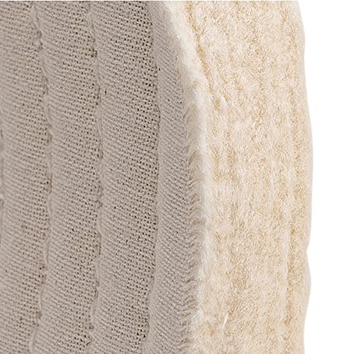 Eastwood Buff Wheel 6 in. X 1/2 in. Spiral Sewn Extra Thick Cotton Treated Spiral Sewn Buffing Polishing Wheel