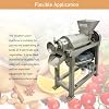 INTSUPERMAI Industrial Fruit and Vegetable Juicer Heavy Duty Automatic Commercial Spiral Juicer Industrial Multi-Functional for Juicing and Separating 220V