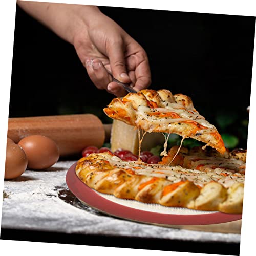 Sosoport Round Silicone Baking Mat Non-Stick Pizza Baking Sheet Liner Φ254mm Φ308mm Reusable Heat-Resistant for Oven 2pcs Set - Image 5