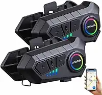 Fone de Ouvido para Capacete de Moto, Intercomunicador, Versão Pro