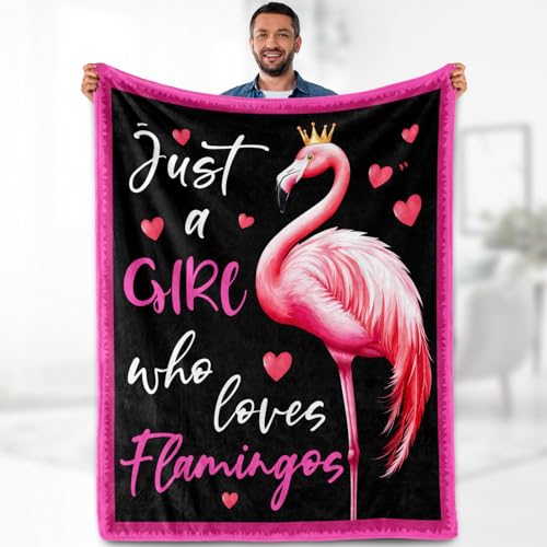 Flamingo Throw Blanket