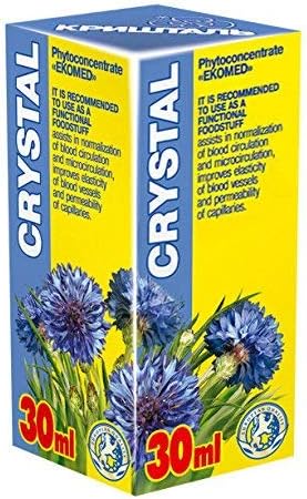 Crystal 30ml PhytoConcentrate - Natural Plant Extracts - Cardiovascular Health - Micro Circulation - Cholesterol Control