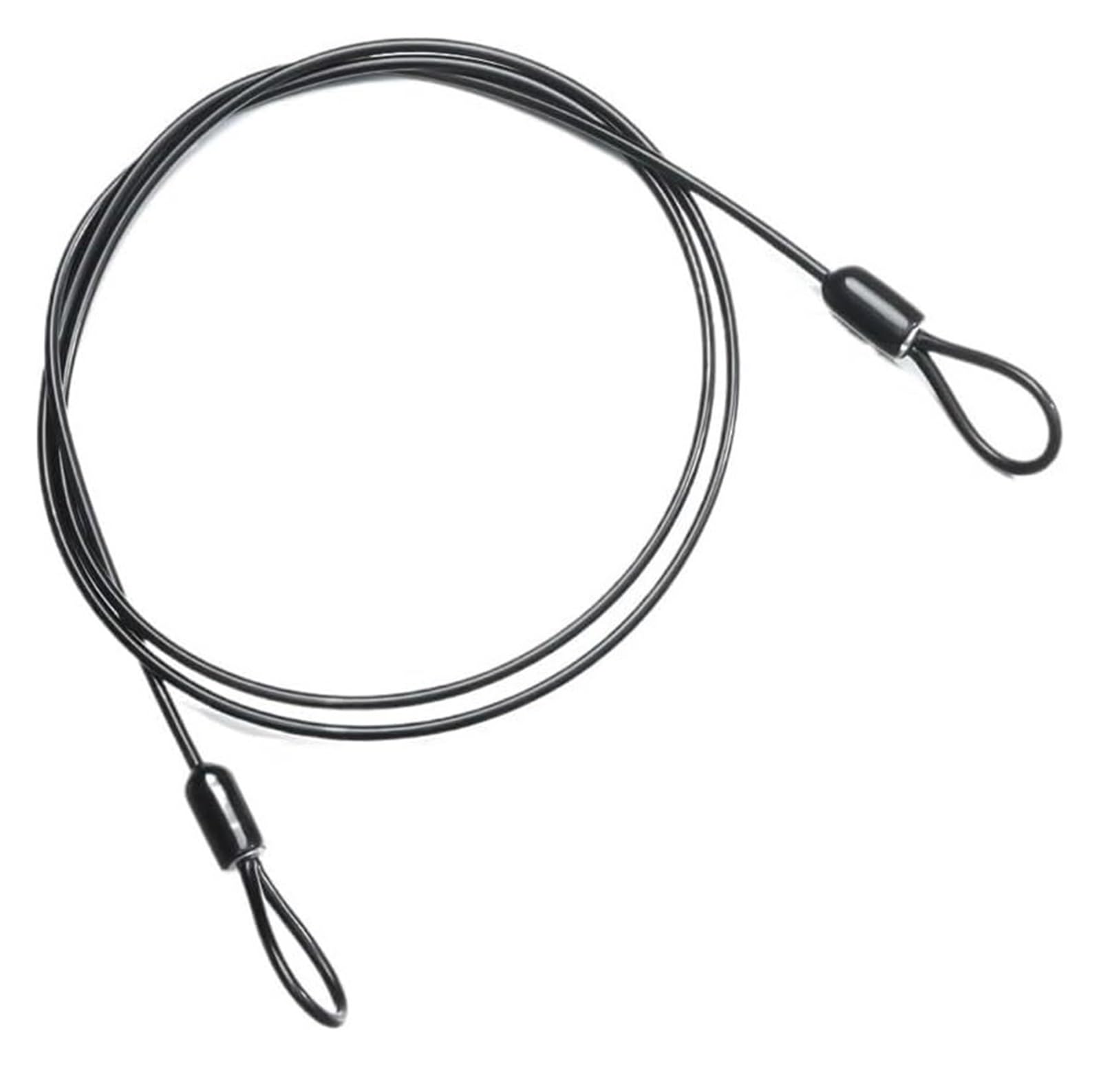 Giveduno Black-1 Meter Bicycle Lock, Bicycle Steel Cable Lock Road Bike Security Multicolor