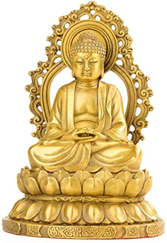 Statue de Bouddha de méditation sur lotus pour créer un coin zen chez soi