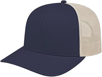Cap America i3038 Classic Trucker Mesh Back Cap w/Adjustable Snapback Fit