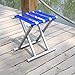 CurcKua Portable Stools Camping Stool Folding Fishing Stools Travel Stools Portable Folding Stool Lightweight Fishing Stools Camping Footstool for Picnic Travel