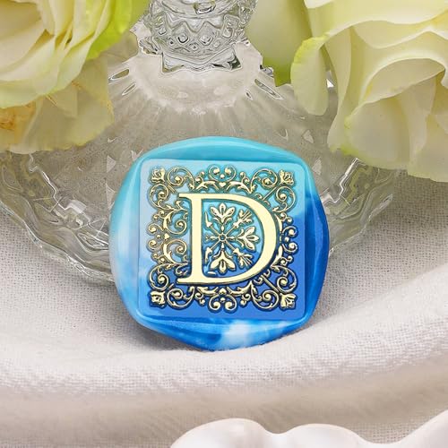 Image of 600pcs Metallic Wax Seal Beads,6 Assorted Metallic Color Sealing Wax Beads Ideal for Wax Seal Stamp Wedding Letter Envelope Decor Wine Bottle Wax Sealing (Blue Series)