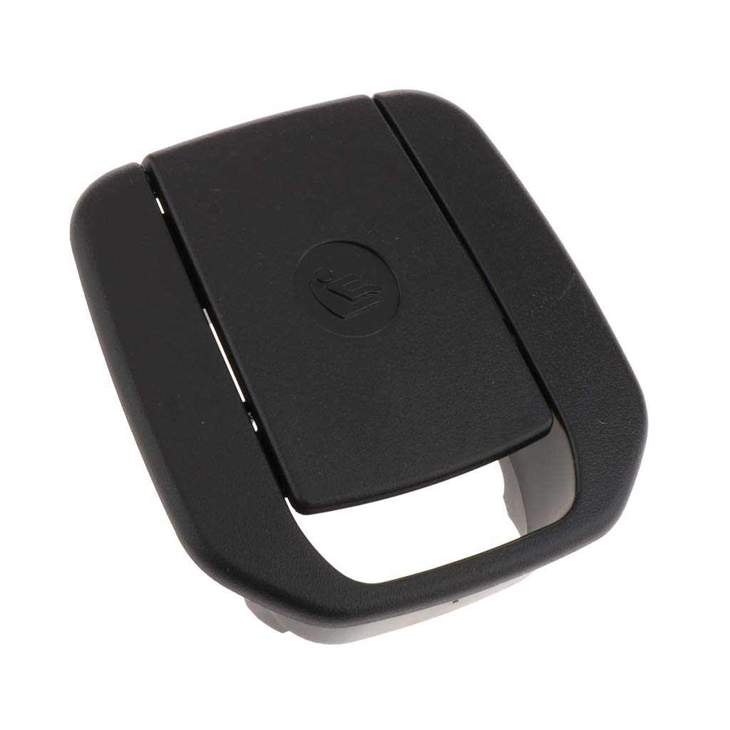 Cubiertas Isofix Reemplazo de Plástico Coches para Asiento Trasero de Niño - Negro