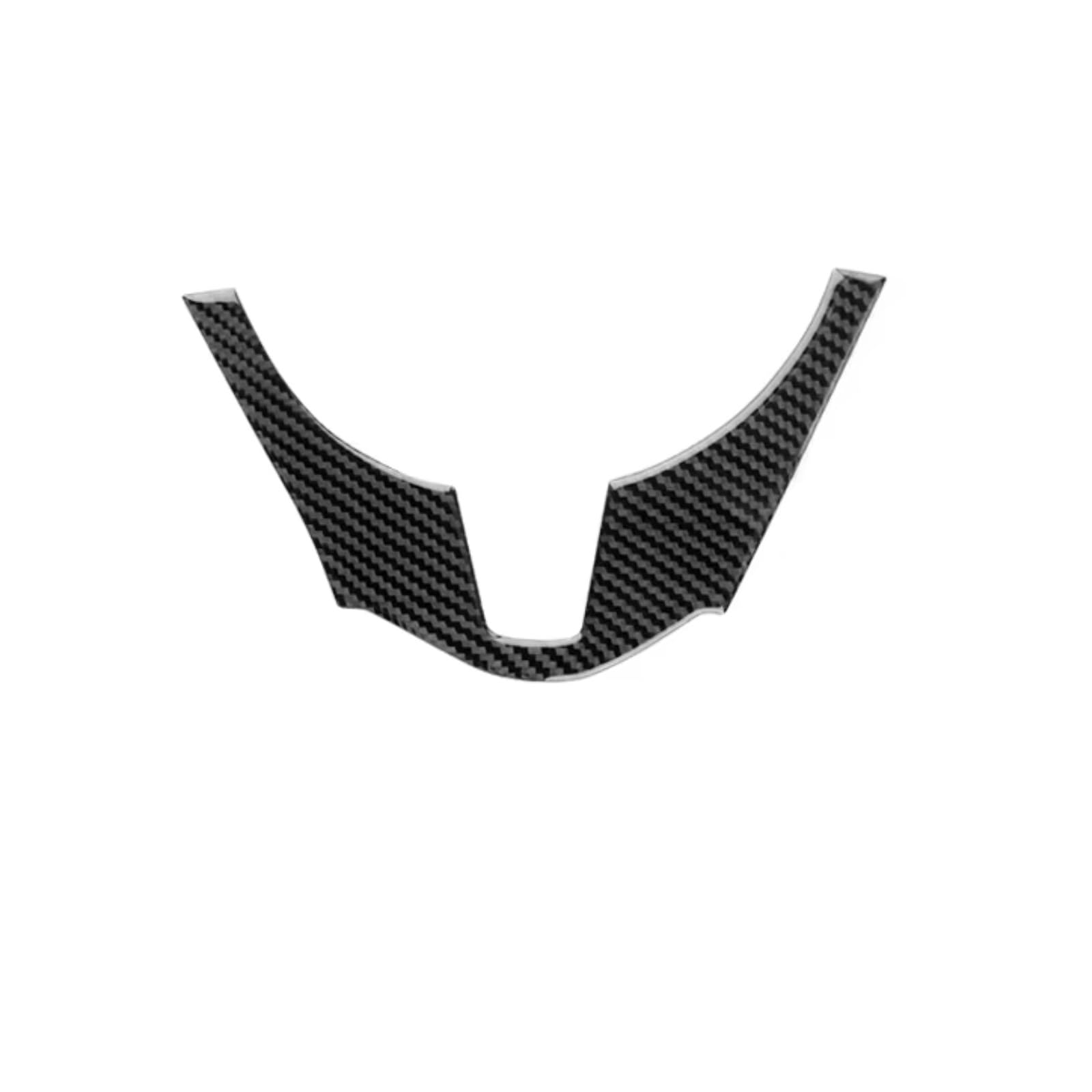 Decoration Auto Interior Compatible with Mazda 3 for Axela 2014 2015 2016 Car Carbon Fiber Interior Trim Stickers Steering Wheel Lower Trim LHD RHD